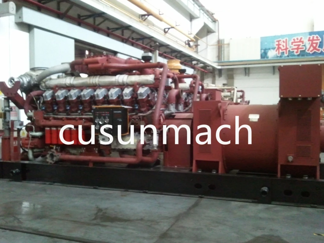 Chidong 1000kw/1300rpm Diesel Engines A12V190zl-3