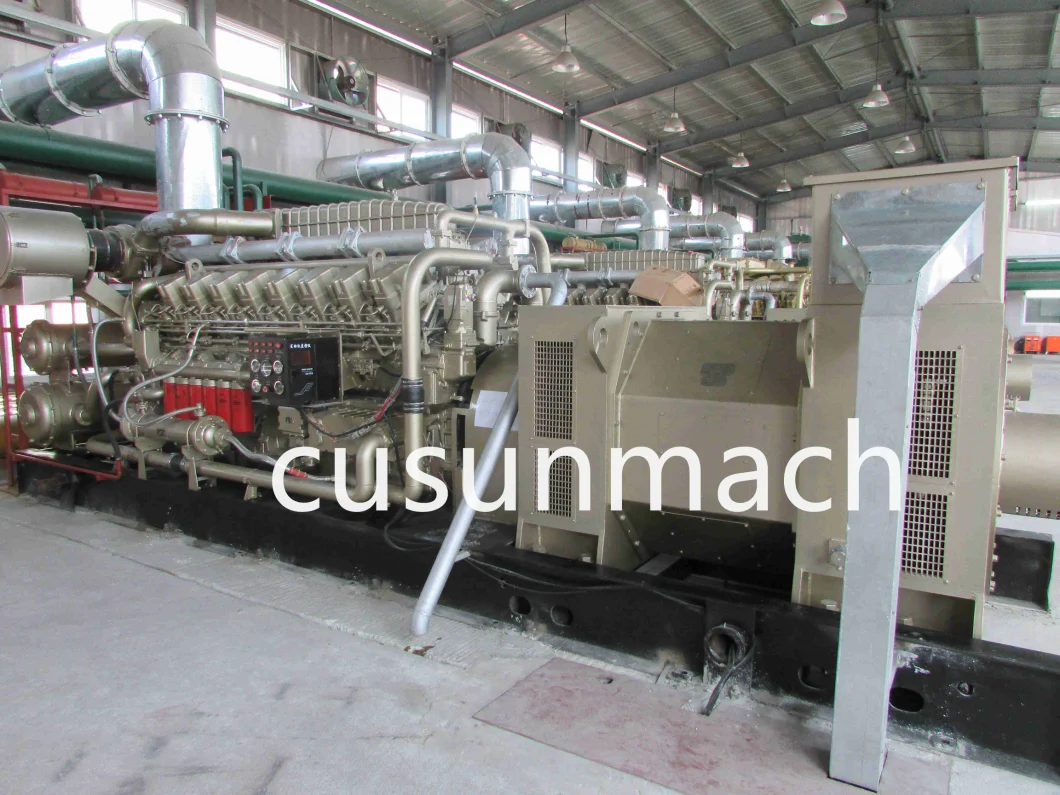 Produced 1100kw Natural Gas Generator Produced by Jinan Engine