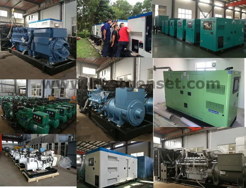 150kVA/120kw Biogas Methane Gas Engine Power Electric Water-Cooling Generators