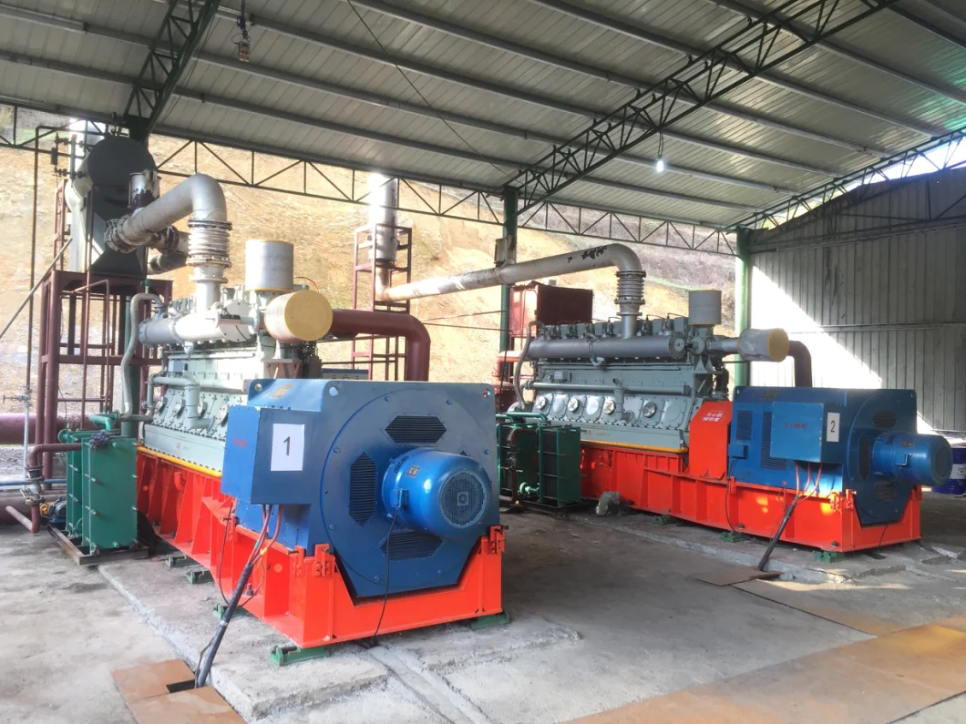 New Design 500kw Two Stage Coal Gas Natural Gas Power Generator Plant