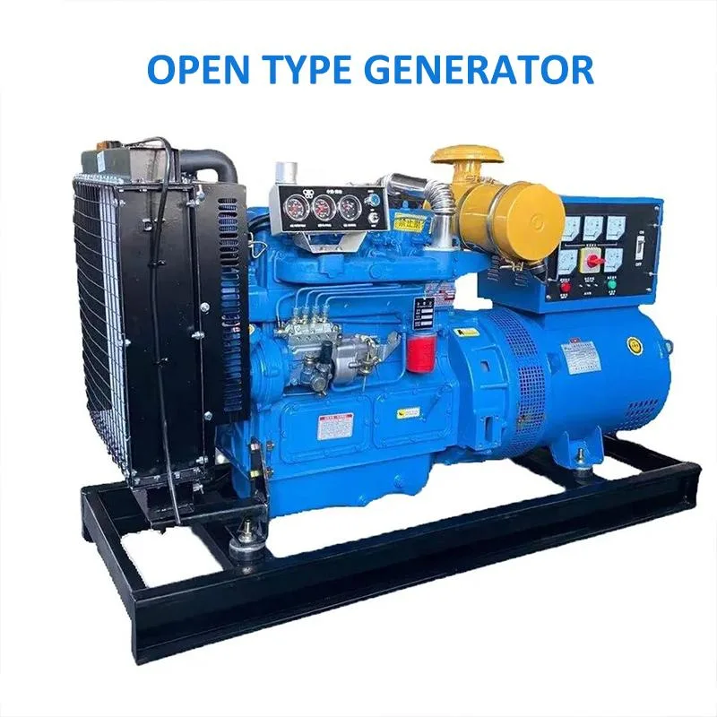 Shx Chinese Commercial Diesel Generator 1000kVA 800kw High Efficiency Power Plant Open T