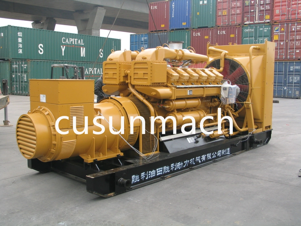 Jinan Chidong Diesel Engines A12V190pzl-1 Rated 846kw for Russia Oil Field