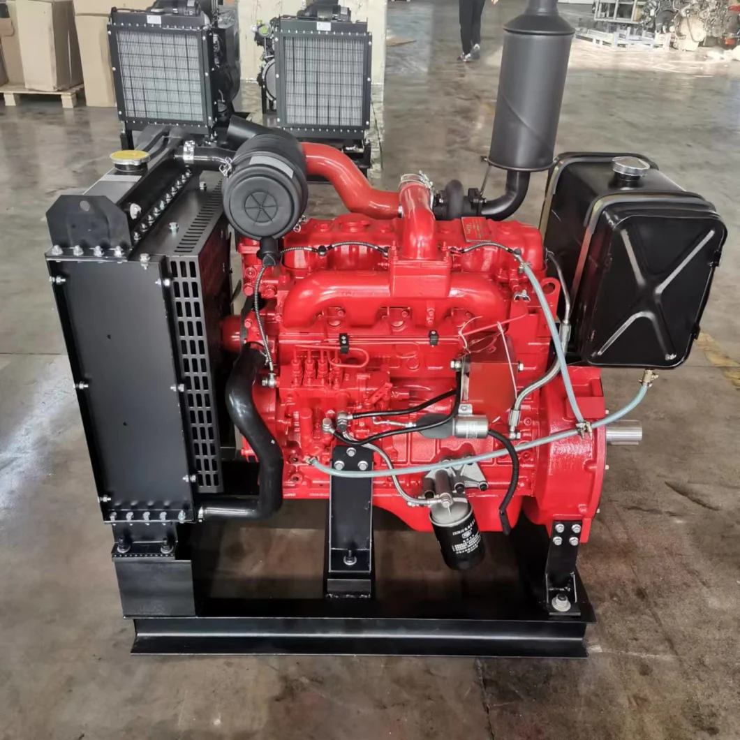 China Manufacturer Yunnei Power 4 Cylinder Diesel Engine for Generator/Agriculture/Fire Fighting Pump/Water Pump Set/Engineering Machine Diesel Motor