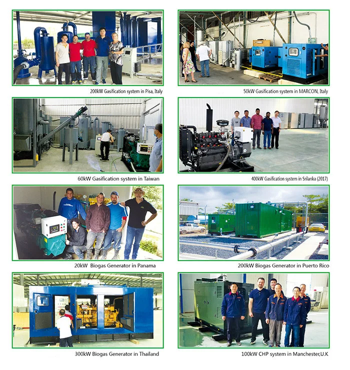 100kw Biogas Engine Generator Power Plant with CHP
