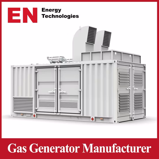 Factory Price Chinese Manufacturer 3MW Natural Gas Oil Gas Biogas Engine Power Generator