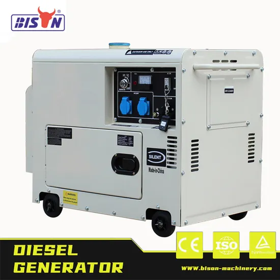 5kw 5000W Air Cooled Diesel Silent Generator Set