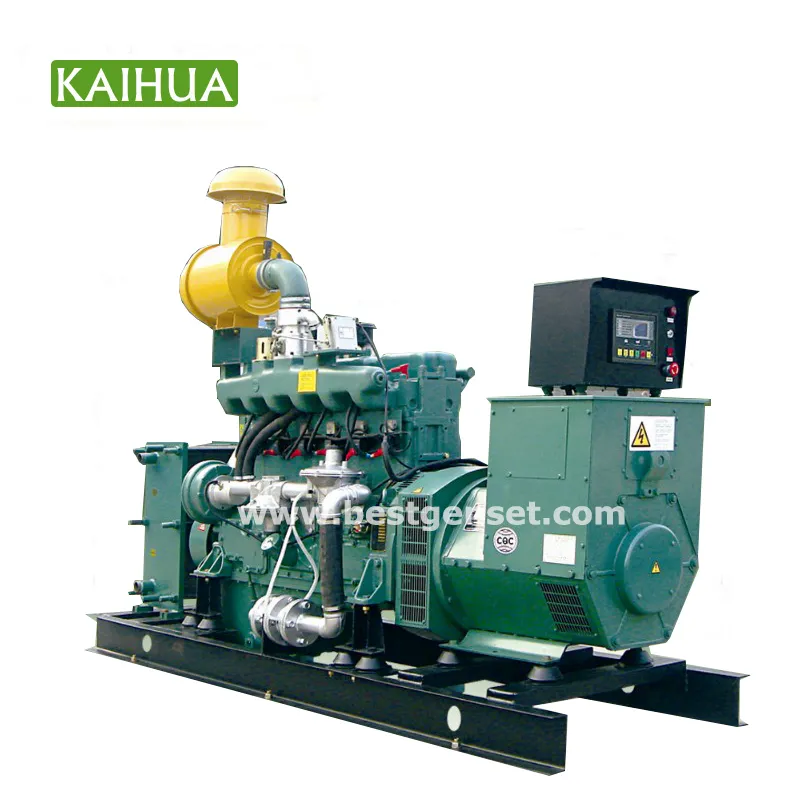 150kVA/120kw Biogas Methane Gas Engine Power Electric Water-Cooling Generators