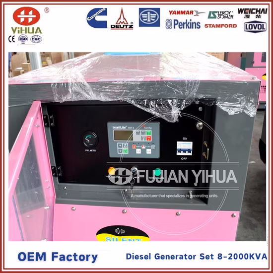 500kVA Open Silent Trailer Industrial Diesel Power Generator Powered by Cummins Perkins Deutz Doosan Ricardo Baudouin Engine